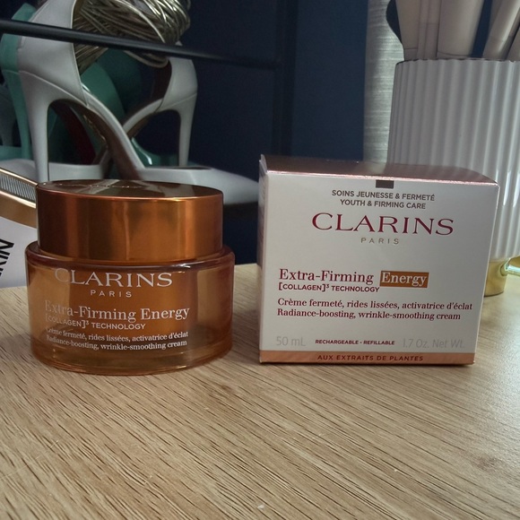 New Clarins Extra-Firming Energy Cream RefillableNIB